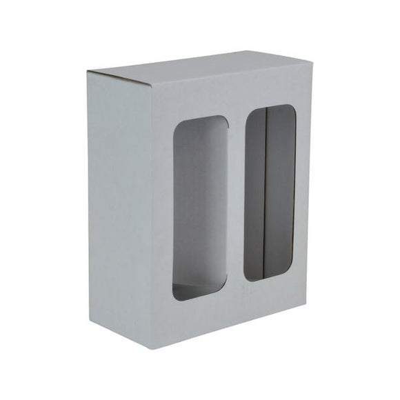 One Piece Two White Wine Glass Gift Box 19285 - ACP
