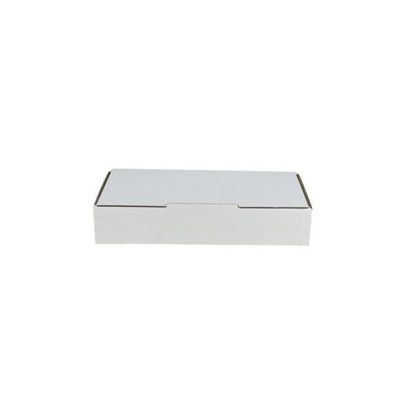 SAMPLE - B Flute - Small Post Box for 500gram Post Satchel - Kraft Whi ...