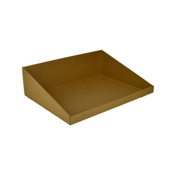 SAMPLE - E Flute - A3 Counter Display Box 15282 - Kraft Brown - ACP