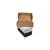 SAMPLE - E Flute - One Piece Double Wine Gift Box 23406 - Kraft Brown (insert sold separately - 700-23407) - ACP