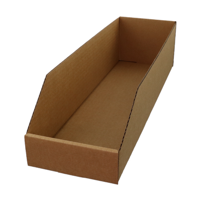 Pick Bin Box 17974 (One Piece Self Locking Cardboard Storage Box)