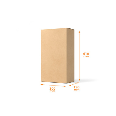 RSC CODE 14T - Shipping Carton (Tape Bottom/Tape Top) - 1C Board