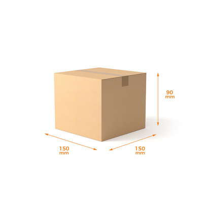 RSC CODE 112 - Shipping Carton (Tape Bottom/Tape Top) - 1C Kraft Brown Board (P/N275569) (MTO)