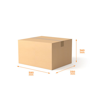 RSC CODE 148 - Shipping Carton (Tape Bottom/Tape Top) - 1C Kraft Brown Board (P/N275573) (MTO)