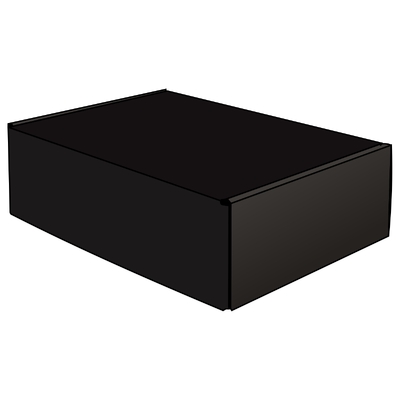 Premium A4 Gift & Mailer Box  28795 - Kraft Black [Value Buy]