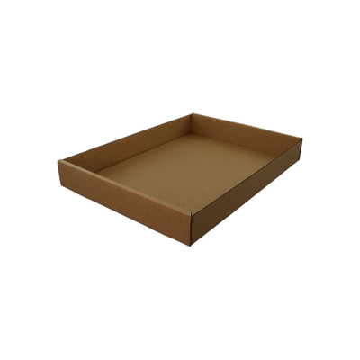 Cardboard Self Locking Food Tray Large  