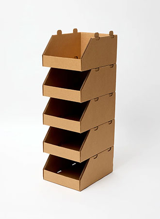 High-Quality Stackable Storage Boxes - Australian Corrugated Packaging
