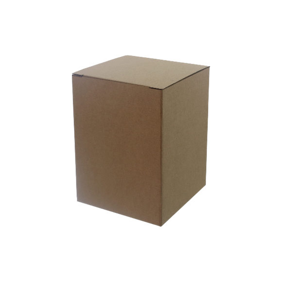 SAMPLE - E Flute - Cardboard Mailing Box 25155 - Kraft Brown