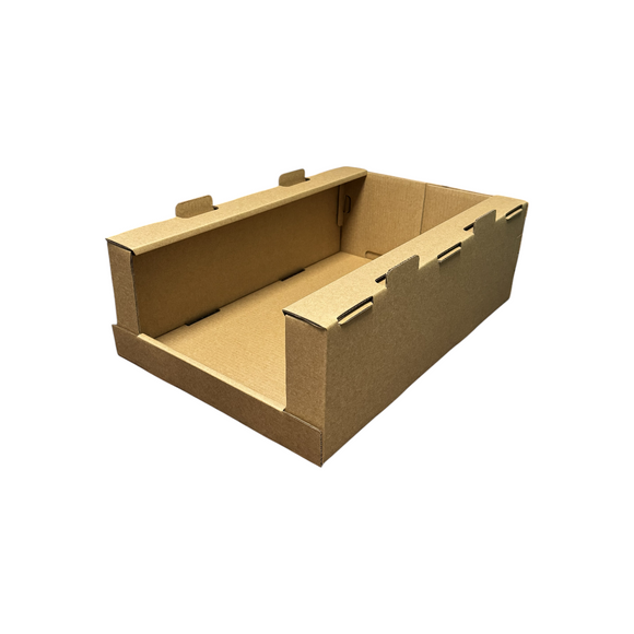 SAMPLE - SUPER Strong 1EB Stackable Pick Bin Box & Part Box Small 34849 - Kraft Brown