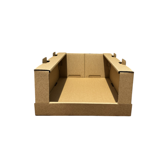 SUPER Strong 1EB Stackable Pick Bin Box & Part Box Small 34849 - Kraft Brown