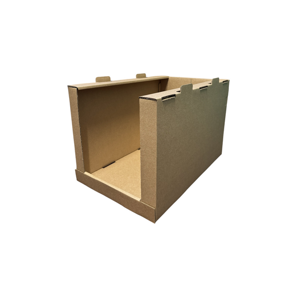 SUPER Strong 1EB Stackable Pick Bin Box & Part Box Large 34850 - Kraft Brown