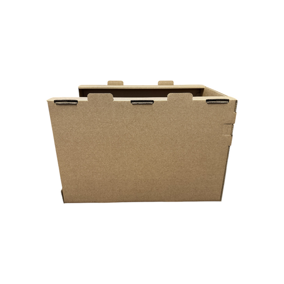 SAMPLE - SUPER Strong 1EB Stackable Pick Bin Box & Part Box Large 34850 - Kraft Brown