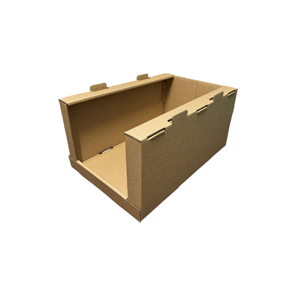 SUPER Strong 1EB Stackable Pick Bin Box & Part Box Medium 34907 - Kraft Brown