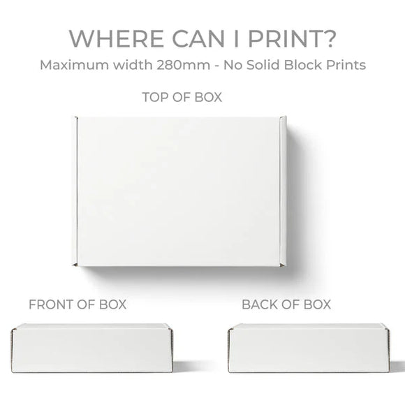 6 Pack 330ml Beer Can Mailing & Postage Box (Laydown)