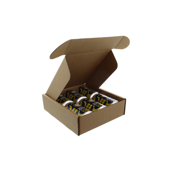 6 Pack 330ml Beer Can Mailing & Postage Box (Laydown)