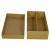 Two Piece Double Wine Gift Box with divider (Base & Lid)
