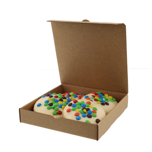 Cardboard Small Multi Square Cookie Box (MTO)