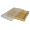 A4 Cardboard Gift Box with Clear Lid - 50mm High