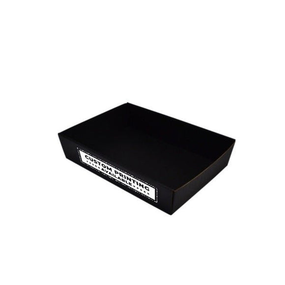 80mm High Medium Rectangle Catering Tray - with optional clear lid (Lid purchased separately) - ACP