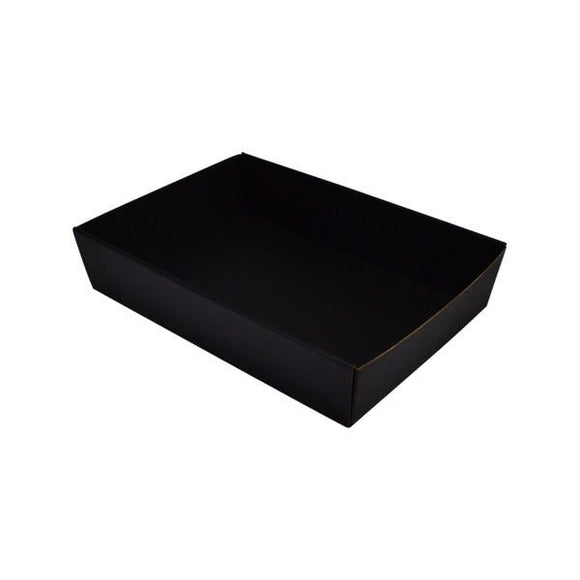 80mm High Medium Rectangle Catering Tray - with optional clear lid (Lid purchased separately) - ACP