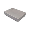 80mm High Medium Rectangle Catering Tray - with optional clear lid (Lid purchased separately) - ACP