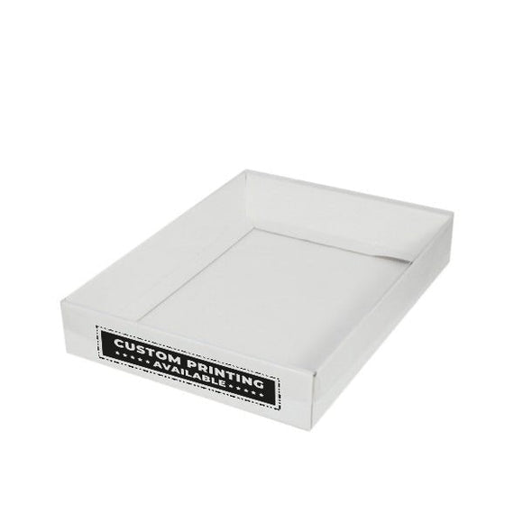 A4 Cardboard Gift Box with Clear Lid - 50mm High - ACP