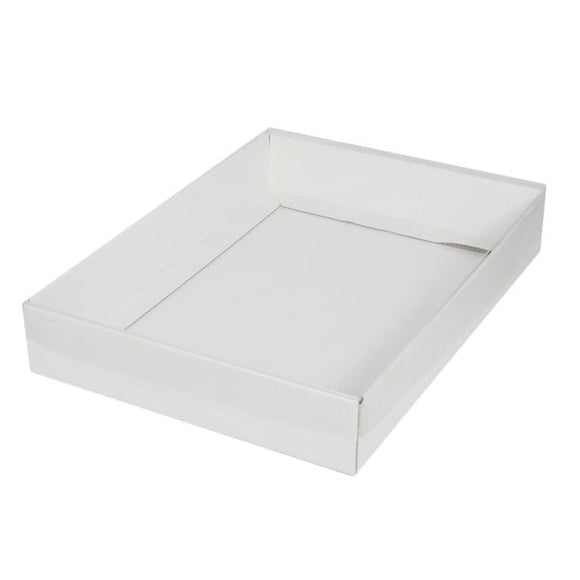 A4 Cardboard Gift Box with Clear Lid - 50mm High - ACP