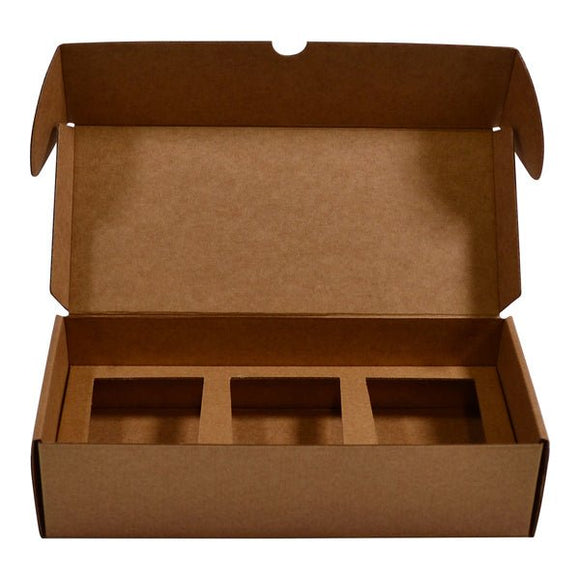 Candle 3 Oxford/Cambridge Jar Pack Small Wood with Insert (MTO) - ACP