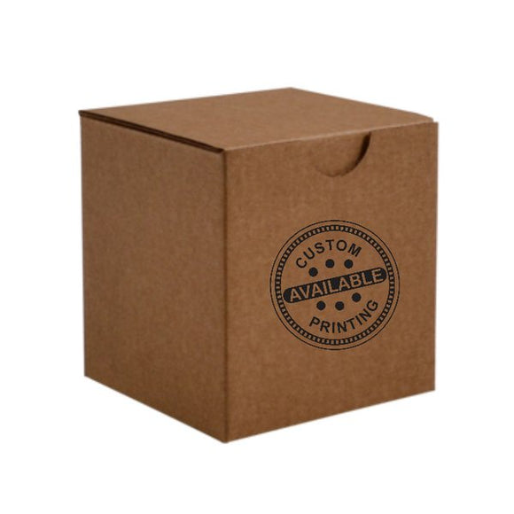 Candle Small 1 Oxford/Cambridge Jar Pack Upright with Insert - Kraft Brown (MTO)