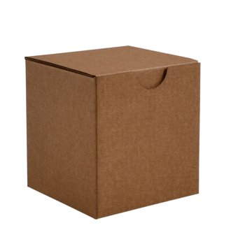 Candle Small 1 Oxford/Cambridge Jar Pack Upright with Insert - Kraft Brown (MTO) - ACP