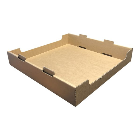 Large Heavy Duty Stackable Cardboard Catering and Storage Tray (One Piece Self Locking) - ACP