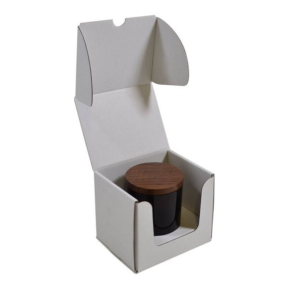 Medium Candle Plain Glass 1 Oxford/Cambridge Jar Pack with Insert - Kraft Brown (MTO) - ACP