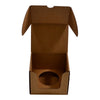 Medium Candle Plain Glass 1 Oxford/Cambridge Jar Pack with Insert - Kraft Brown (MTO) - ACP