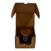 Medium Candle Plain Glass 1 Oxford/Cambridge Jar Pack with Insert - Kraft Brown (MTO) - ACP