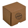 Medium Candle Plain Glass 1 Oxford/Cambridge Jar Pack with Insert - Kraft Brown (MTO)
