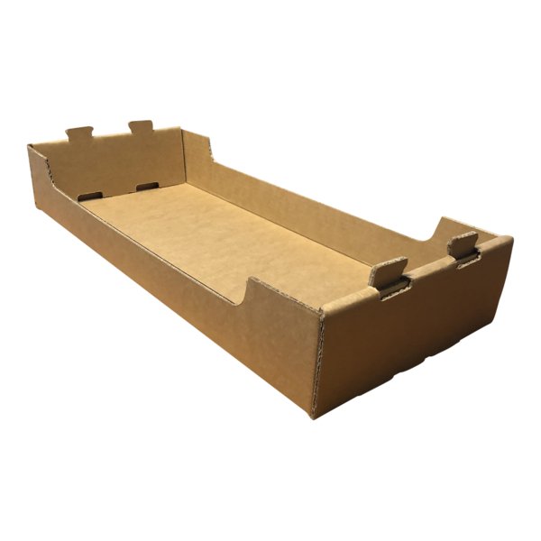 Medium Heavy Duty Stackable Cardboard Catering and Storage Tray (One P ...