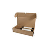 One Piece 310mm One Piece Double Wine Bottle Postage Box - WITH REMOVABLE WINE INSERT - ACP