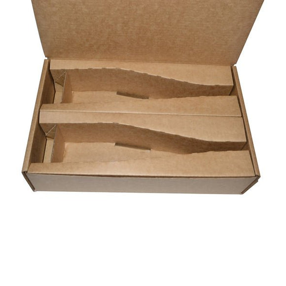 One Piece Heavy Duty Double Wine Postage Box (Inserts sold separately 24988) - ACP