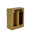 One Piece Two White Wine Glass Gift Box 19285 - ACP