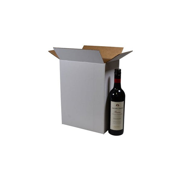 RSC Shipping Carton 6 Bottle Wine 331mm High [PALLET BUY] - ACP