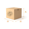 RSC Shipping Carton Half 180 Cube [PALLET BUY] - ACP