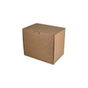 SAMPLE - B FLUTE - 12 Beer Bottle Shipping Box (insert sold separately) - Kraft Brown - ACP