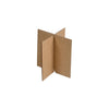 SAMPLE - B Flute - 4 Beer Bottle Shipping Box (insert sold separately 700-24812) - Kraft Brown - ACP