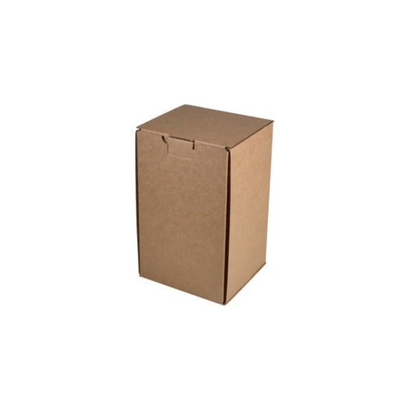 SAMPLE - B Flute - 4 Beer Bottle Shipping Box (insert sold separately 700-24812) - Kraft Brown - ACP