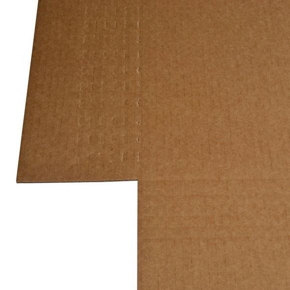 SAMPLE - B FLUTE - A1 Multi Crease Box (1 Box 5 Heights 10/20/30/40/50mm) - Kraft Brown - ACP