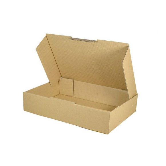 Sample Post Boxes SAMPLE - B Flute - Medium Post Box for 3kg Post Satchel - Kraft Brown ...