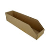 SAMPLE - B Flute - Pick Bin Box & Part Box 17974 (One Piece Self Locking Cardboard Storage Box) - Kraft Brown - ACP
