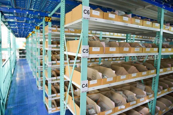 SAMPLE - B Flute - Pick Bin Box & Part Box 17977 (One Piece Self Locking Cardboard Storage Box) - Kraft Brown - ACP