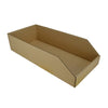 SAMPLE - B Flute - Pick Bin Box & Part Box 17977 (One Piece Self Locking Cardboard Storage Box) - Kraft Brown - ACP