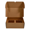 SAMPLE - Candle 2 Oxford/Cambridge Jar Pack Extra Large Wood with Insert - Kraft Brown - ACP